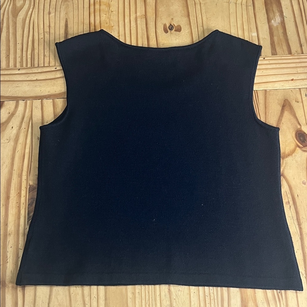 St. John Knit Tank - Black | Garmentory - Picture 4 of 5